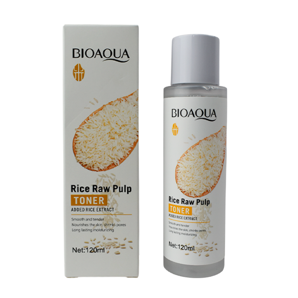 Tónico facial Bioaqua de extracto de arroz 120Ml