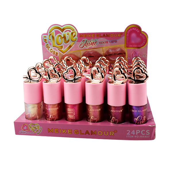 Brillo labial con glitter - Meike Glamour