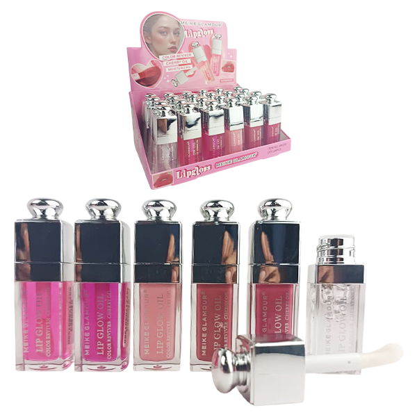 Brillo labial hidratantes con gliter colores Reviver Cherry - Meike Glamour