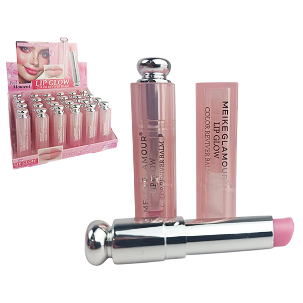 Balsamo para labios Lip Glow colores Reviver Balm de Meike Glamour
