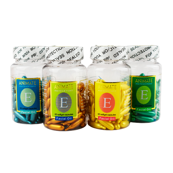 Capsulas faciales con vitamina E 60 capsulas - Animate