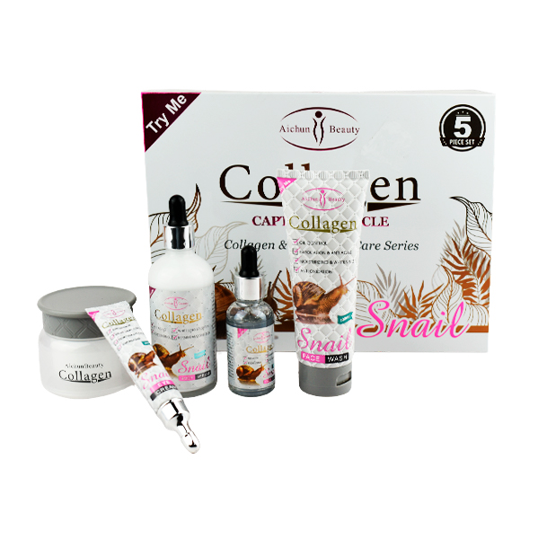 Set de skin care de día y noche con colágeno - Aichun Beauty
