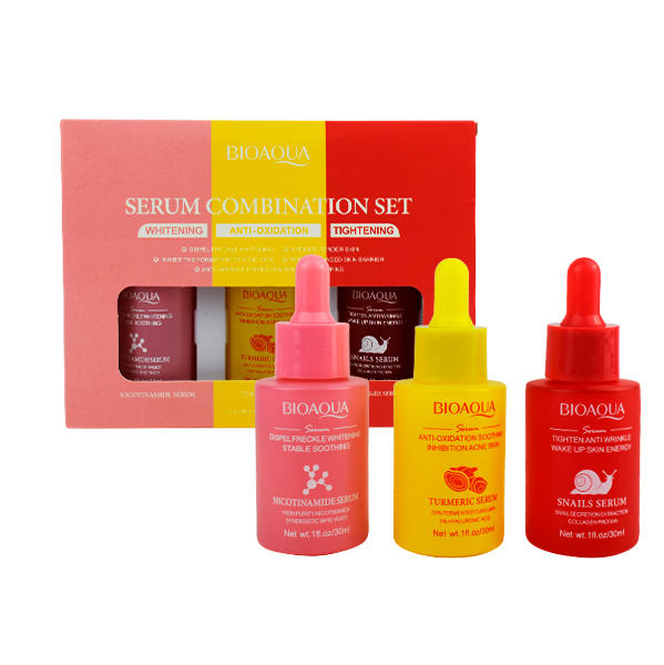 Set de 3 serums faciales - Bioaqua