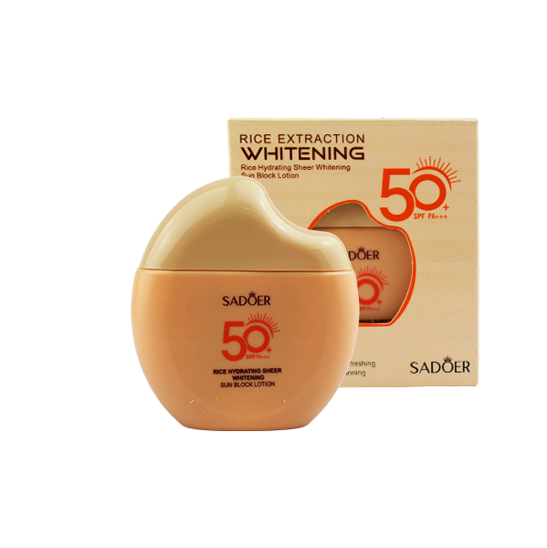 Protector solar con extracto de arroz 50 SPF - Sadoer