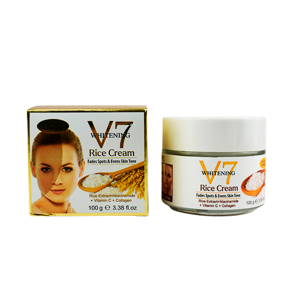 Crema facial con extracto de arroz - CQK