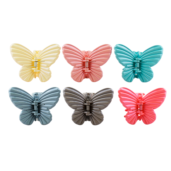 Ganchos para el cabello con diseño de mariposas