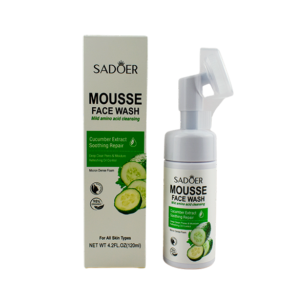 Espuma limpiadora facial con pepino - Sadoer