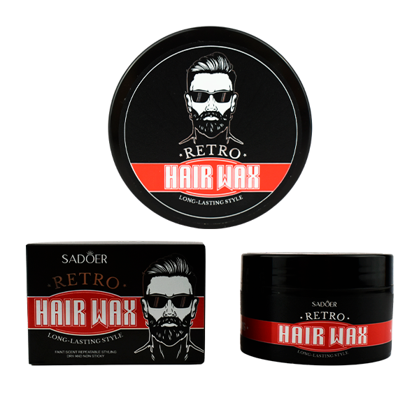 Cera fijadora de cabello para hombre retro - Sadoer