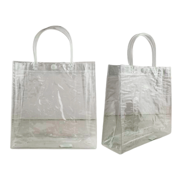 Bolsa de mano transparente