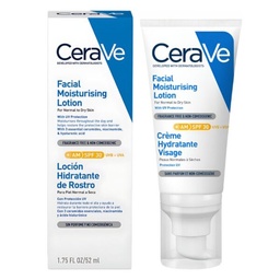 [3337875840620] Loción hidratante facial sin aroma AM-SPF 30 - Cerave