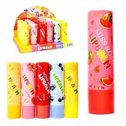 [6941898922514] Bálsamos paralabios con extractos frutales - Miss Rose