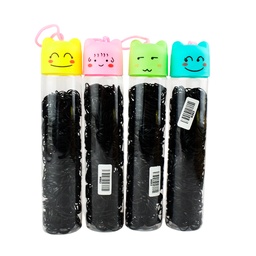 [M802] Hules para el cabello color negro
