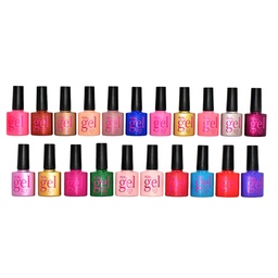 [617081] Esmaltes para uñas gel colores surtidos - RGB