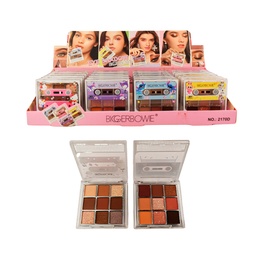 [9268172028050] Mini paleta de sombras de 9 colores - Biggerbowie