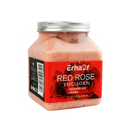 [6926919500391] Exfoliante corporal de rosas rojas - Erha 21