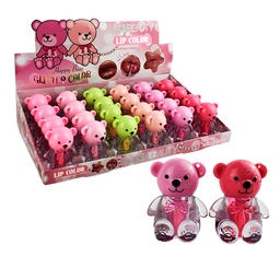 [6971605258933] Brillo labial en presentación de oso - HuxiaBeauty