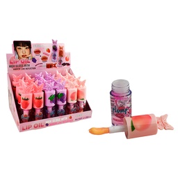 [6971605293279] Brillo labial con diseño de tapa de mariposa - HuxiaBeauty