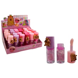 [6971605291251] Brillo labial con diseño de capibara - Huxia Beauty