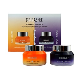 [6971764154879] Dúo de cremas faciales para día y noche - DR  RASHEL