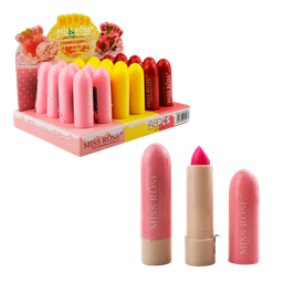 [6941898922248] Bálsamos labiales con extracto de frutas - Miss Rose