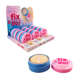 [9728578101219] Polvo suelto con aplicador matte - Billion Beauty