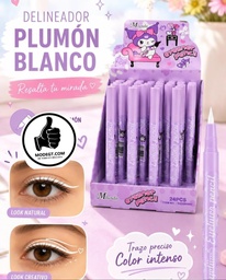 [6932043003615] Delineador para ojos color blanco - Miundo