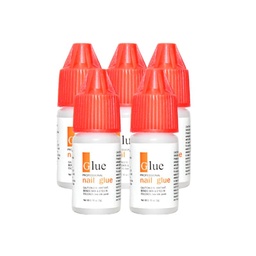 [M011] Kit de 5 unidades de pegamento para uñas Nail Glue