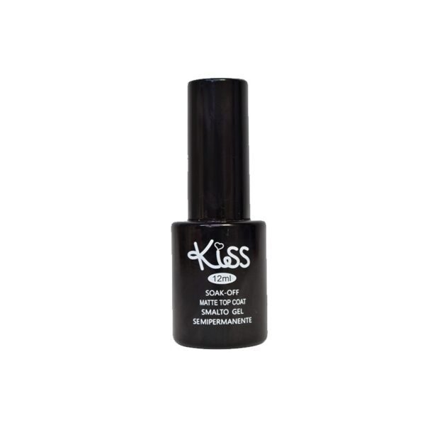 Esmaltes gel polish Kiss matte top coat 12ml