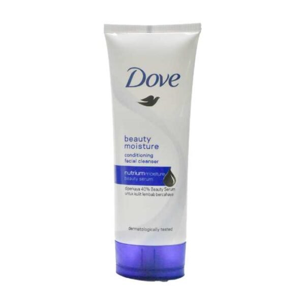 Jabon facial exfoliante dove beuty moisture azul