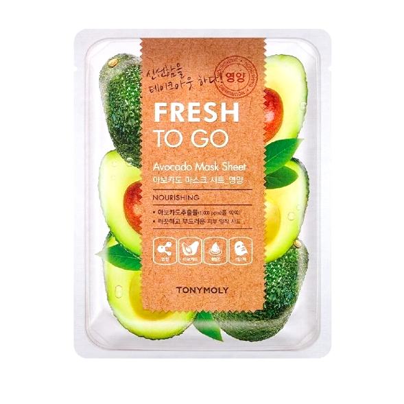Mascarilla facial Fresh to go de aguacate - Imagen 2