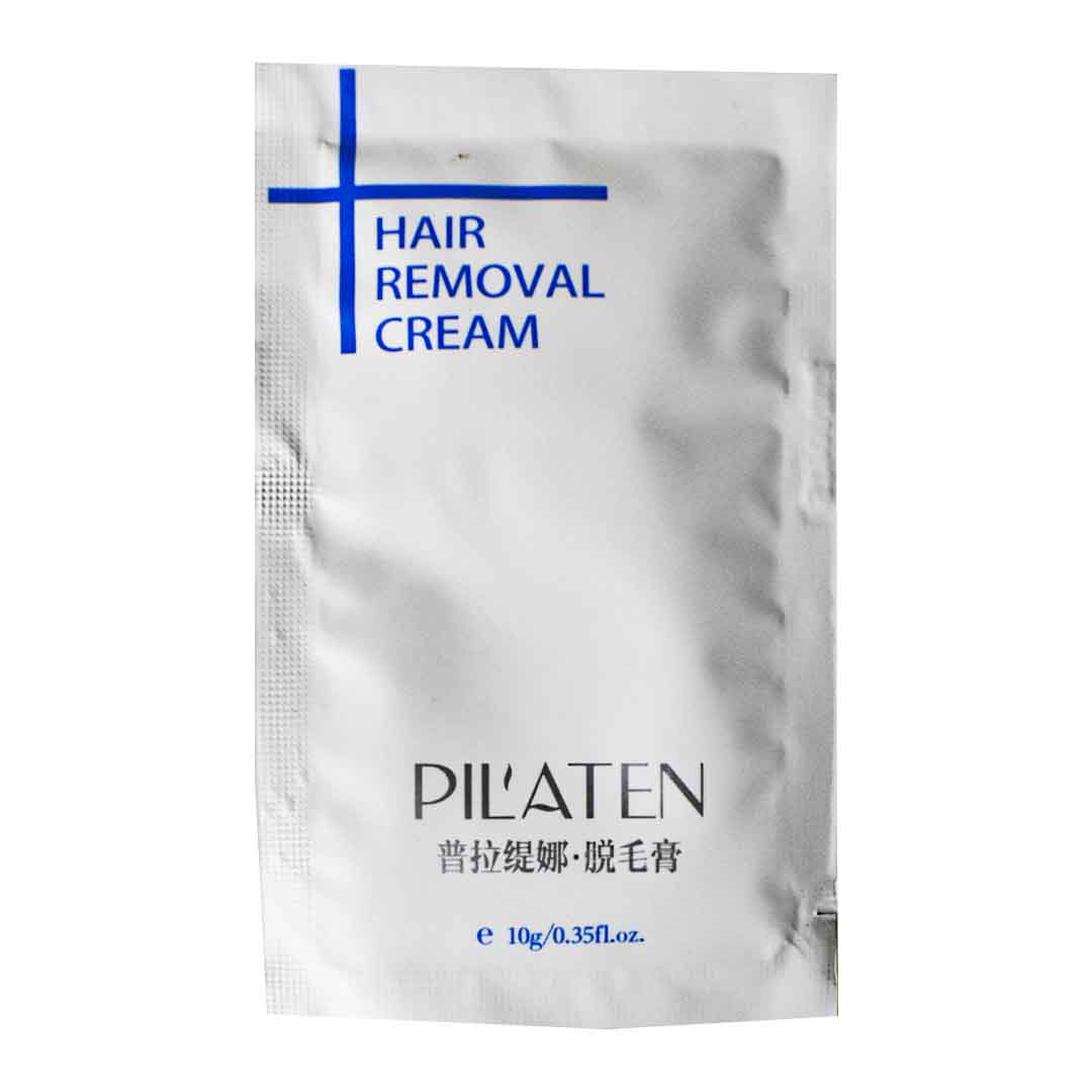 Crema depilatoria pilaten en sobre blanco 10 gramos
