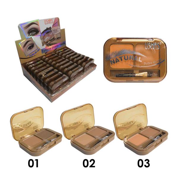 Paleta de sombra para cejas Ushas
