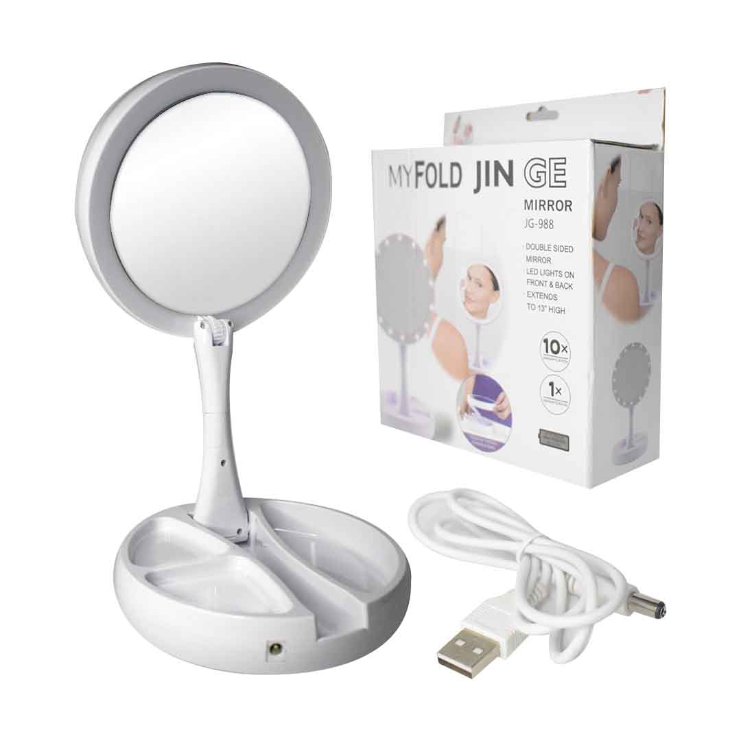 Espejo led doble modelo jg-988 my fold jin ge