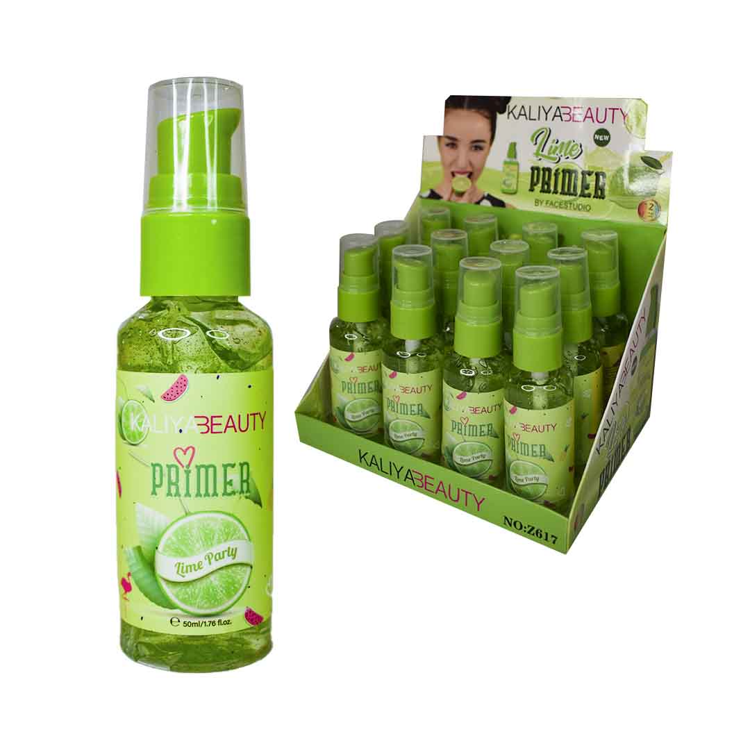 Primer para el rostro kaliyabeauty lime party