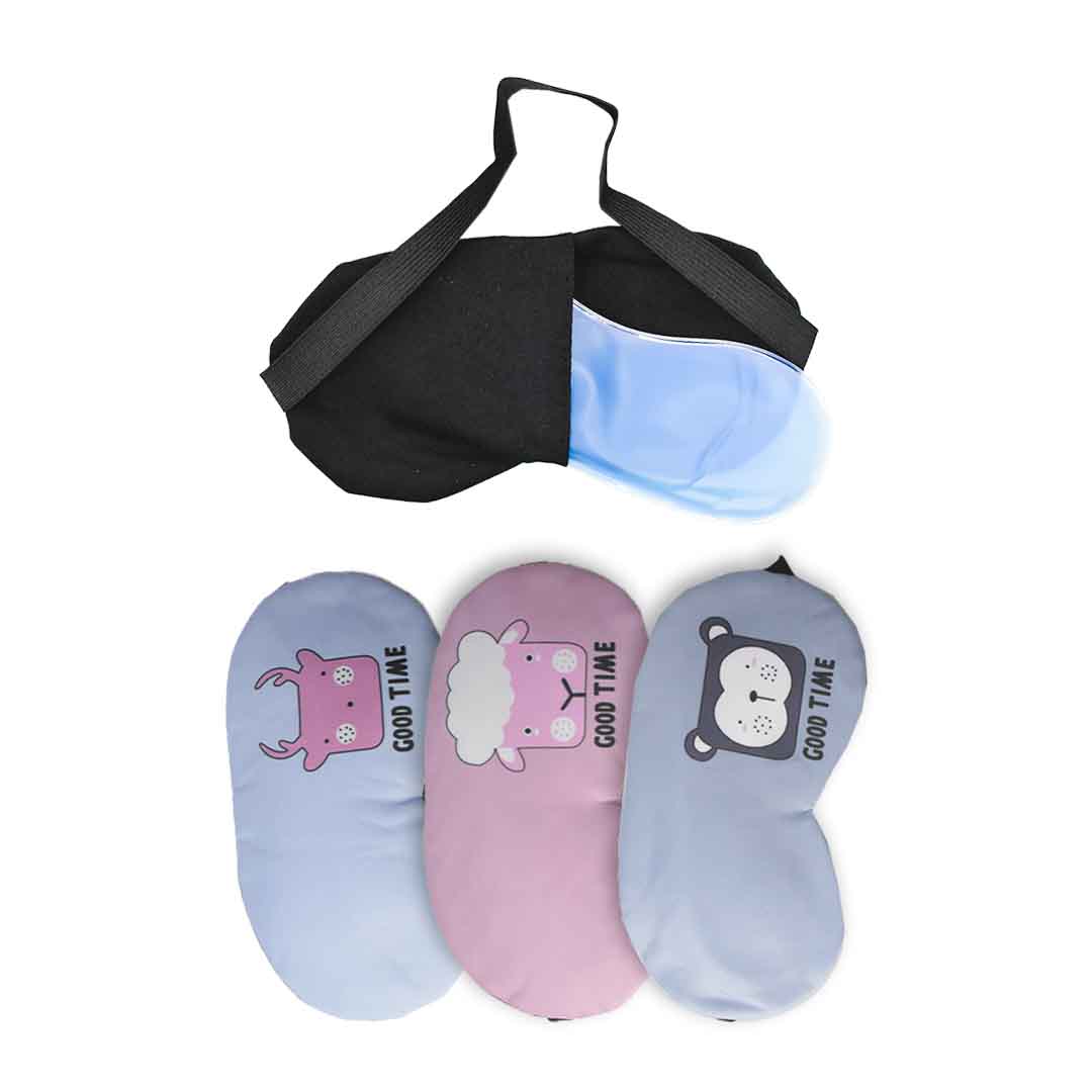 Antifaz para dormir con diseño liso de animales