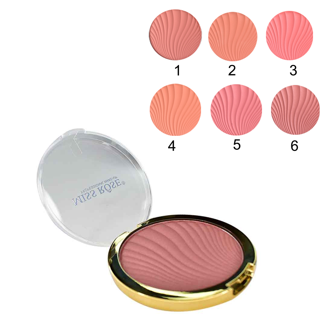 Rubores miss rose redondos tapa transparente - Imagen 2