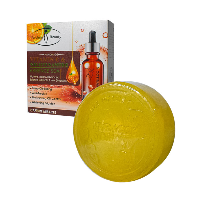 Jabón en barra de Vitamina C y nicotinamida Aichun Beauty