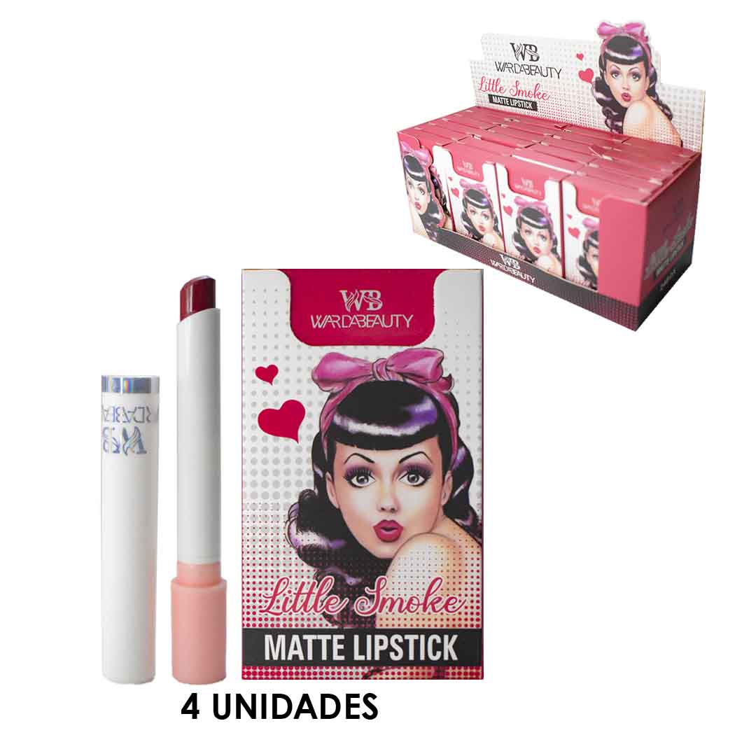 Caja de labiales wardabeauty little smoke 4u