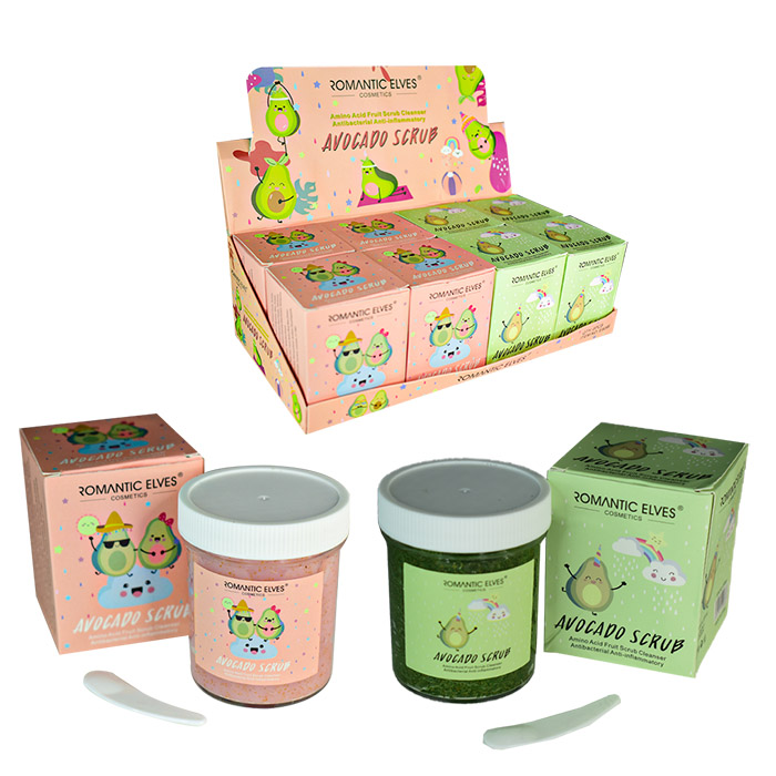 Exfoliante de aguacate romantic elves 120ml