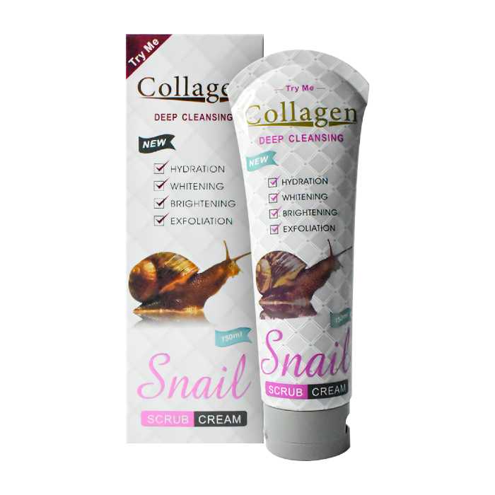 Exfoliante facial scrub cream snail 150ml
