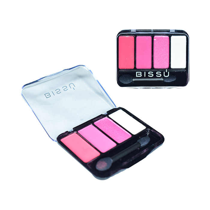 Cuarteto de sombras bissu con brocha aplicadora 24