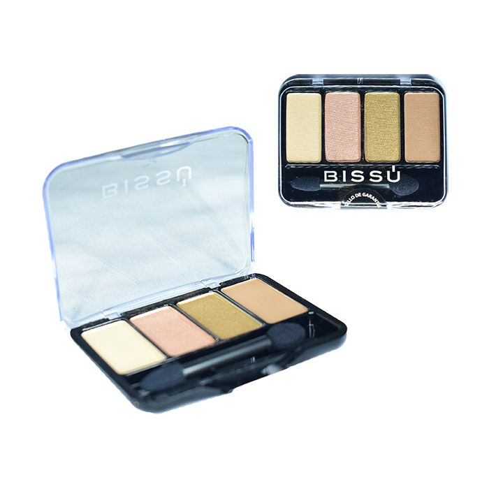 Cuarteto de sombras bissu con brocha aplicadora 29