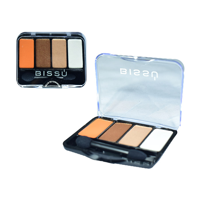 Cuarteto de sombras bissu con brocha aplicadora 35