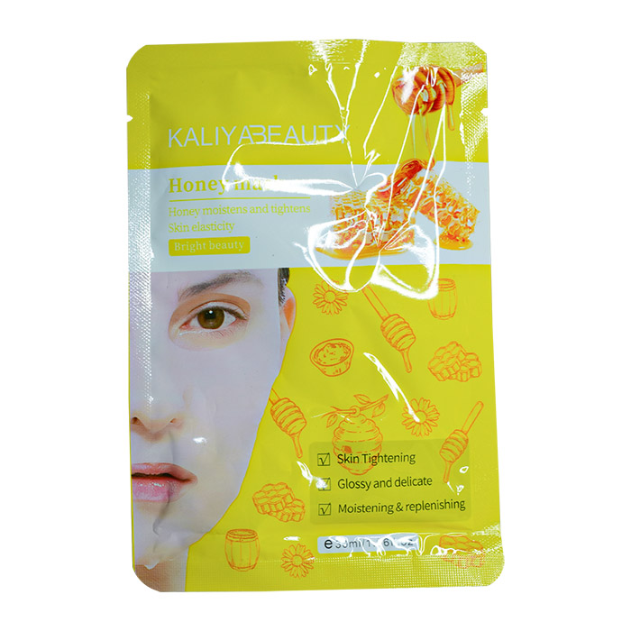 Mascarilla de miel en sobre amarillo kaliyabeauty