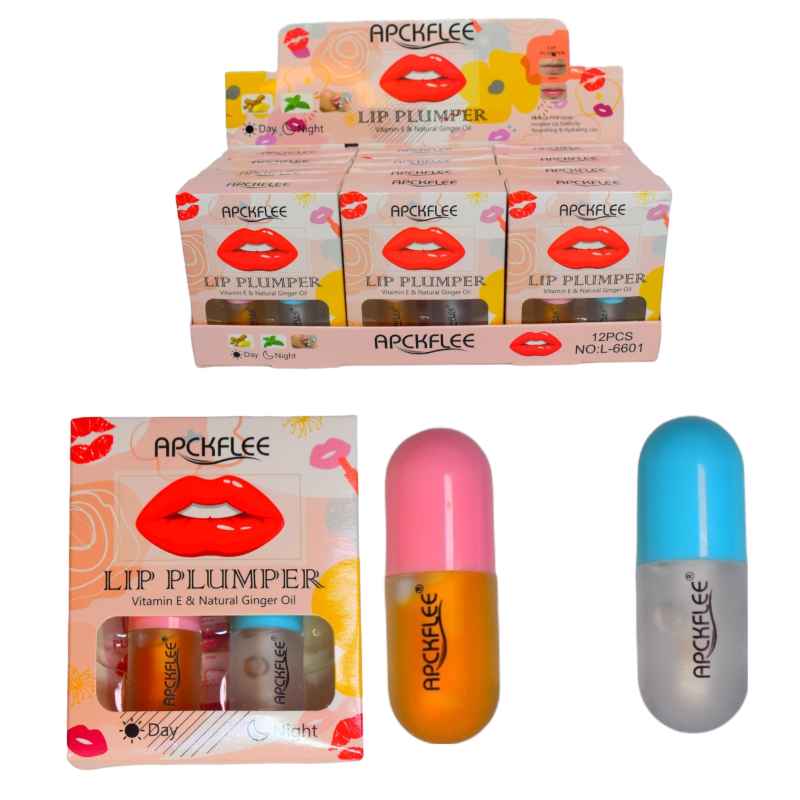 Kit de aceites para labios apckflee en capsula