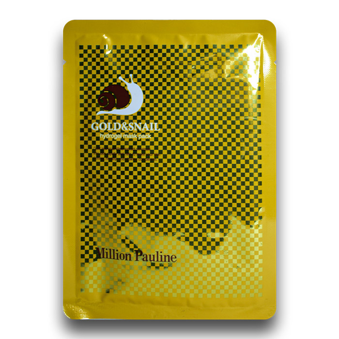 Mascarilla gold and snail million pauline