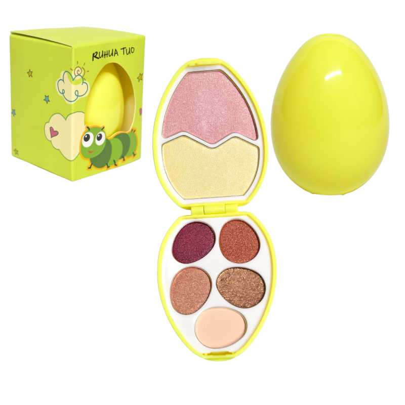 Sombras en forma de huevo marca Ruhuatuo caja verde 7c