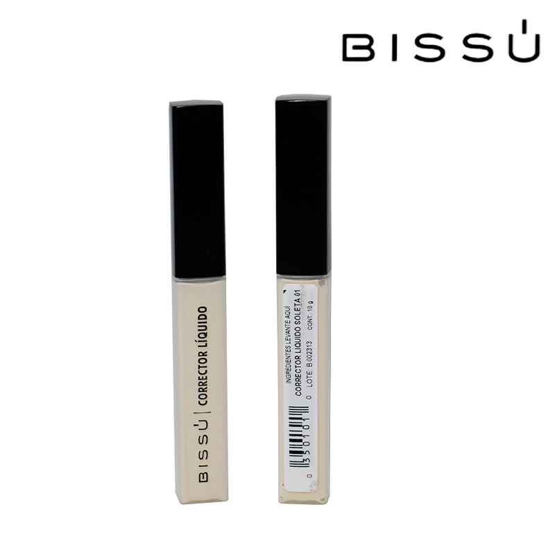 Corrector líquido bissu 01 soleta 10g