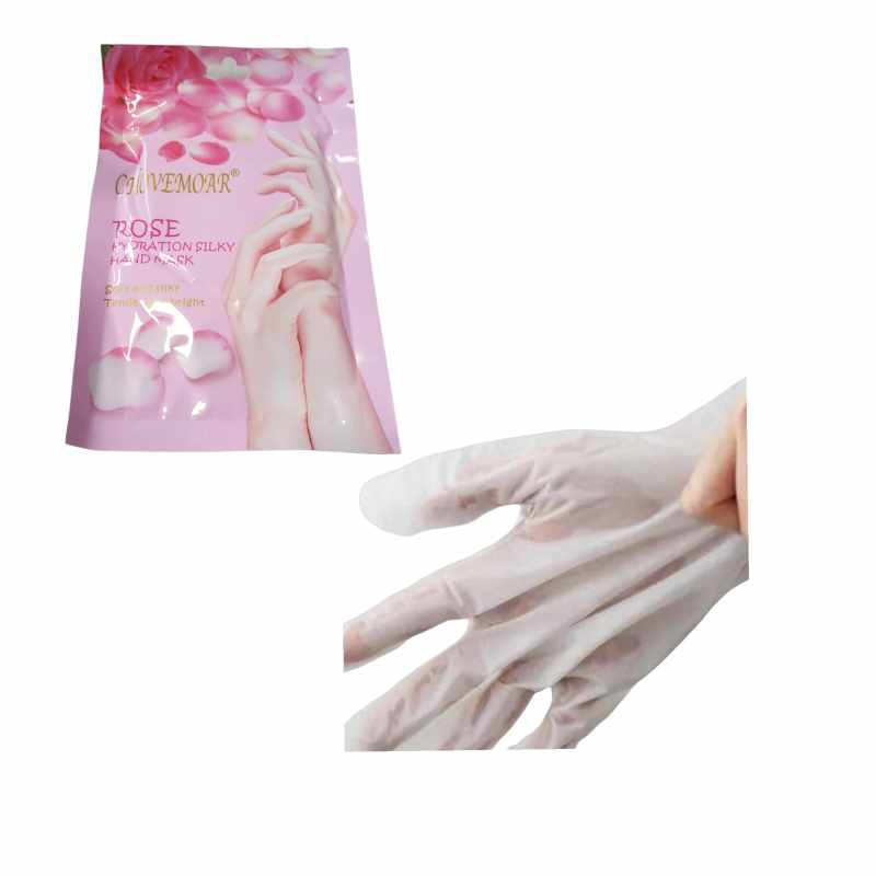 Mascarilla hidratante de rosas para manos chovemoar
