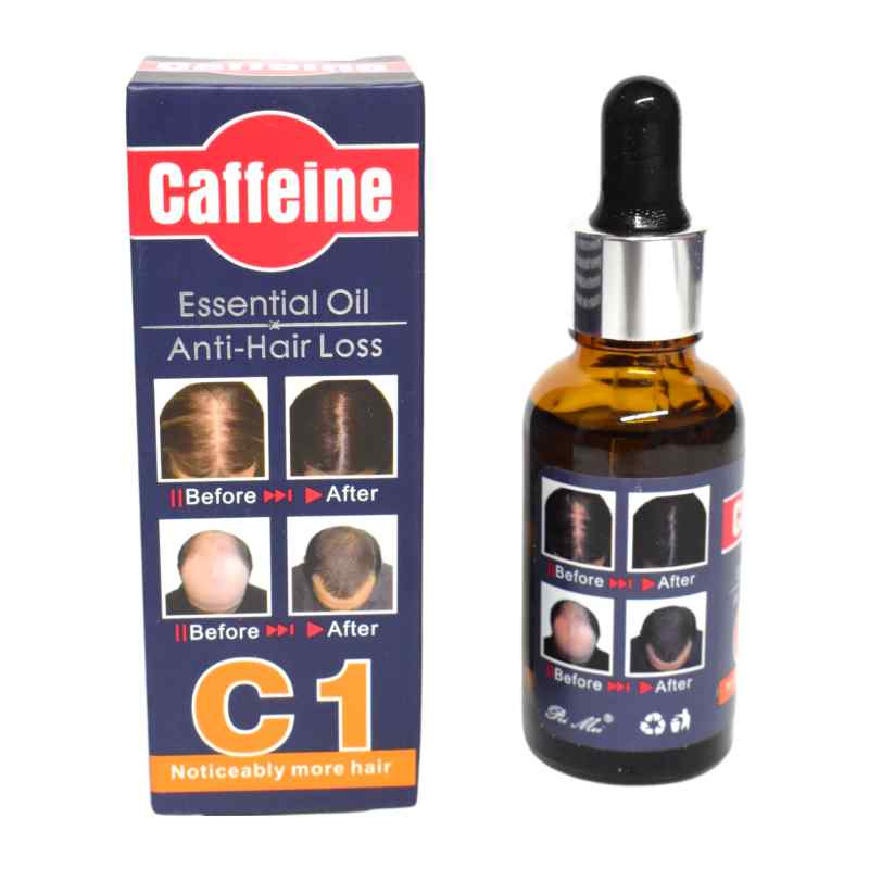 Aceite essential anticaida del cabello caffeine c1